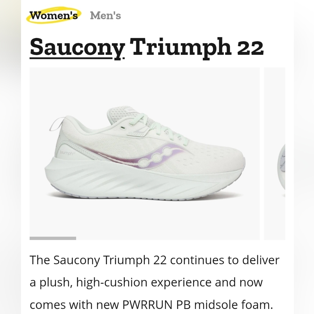 Saucony Triumph 22 Women's Athletic Shoes
